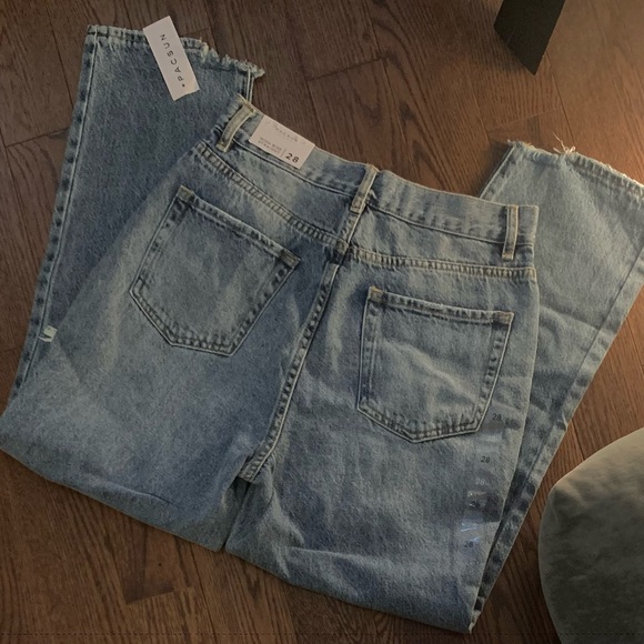 NWT PacSun Ripped Straight Leg Jeans - Picture 3 of 4